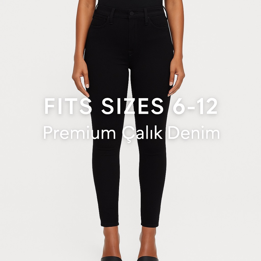 Good American Black Skinny Jeans